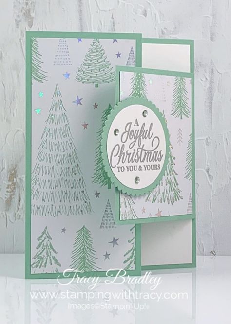 Xmas Card Craft, Chrismas Cards, Free Friday, Whimsical Christmas Trees, Create Christmas Cards, Simple Christmas Cards, Homemade Christmas Cards, Stampin Up Christmas Cards, Christmas Card Crafts