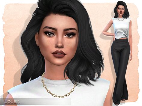 Mods Sims 4, Sims 4 Sims, Latina Hair, Sims 4 Tsr, Mod Hair, The Sims 4 Pc, Pelo Sims, Sims 4 Downloads, Sims4 Clothes