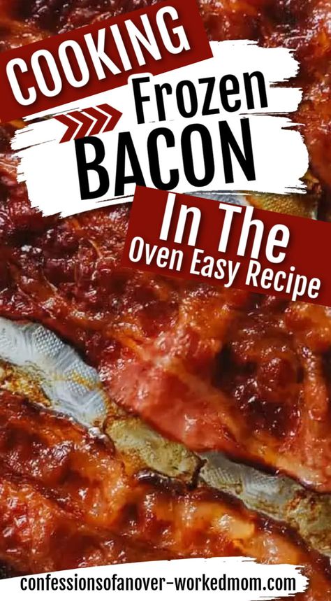 Making Bacon In The Oven, Baked Bacon In The Oven, Cooking Bacon In The Oven, Bacon In Oven, Bake Bacon, Oven Cooked Bacon, Main Dish For Potluck, Canned Bacon, Bacon Recipes Appetizers