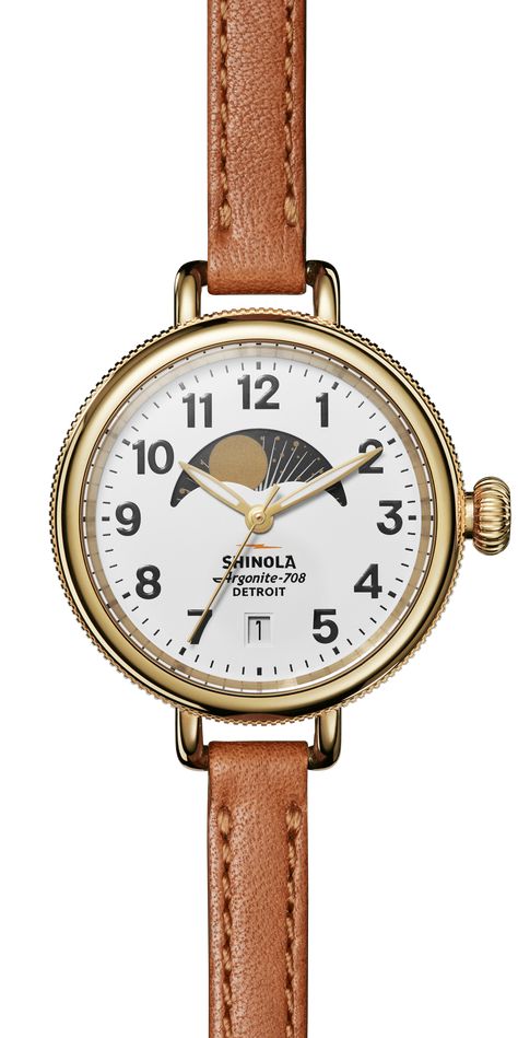 Shinola Watch, Shinola Detroit, Citizen Watches, Brown Watches, Diamond Watches, Watches Women Leather, Citizen Watch, Leather Strap Watch, Face Light