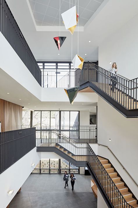 TRINITY COLLEGE GATEWAY - THE UNIVERSITY OF MELBOURNE - McIldowie Partners Architects - Peter Clarke Photography University Of Melbourne, Trinity College, Melbourne, Stairs, Home Decor