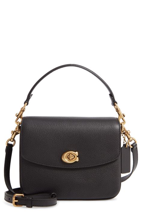 Coach Cassie 19, Coach Cassie, Structured Bag, Purse Accessories, Black Purses, Handle Bag, Style Board, Kate Spade Crossbody, Leather Top