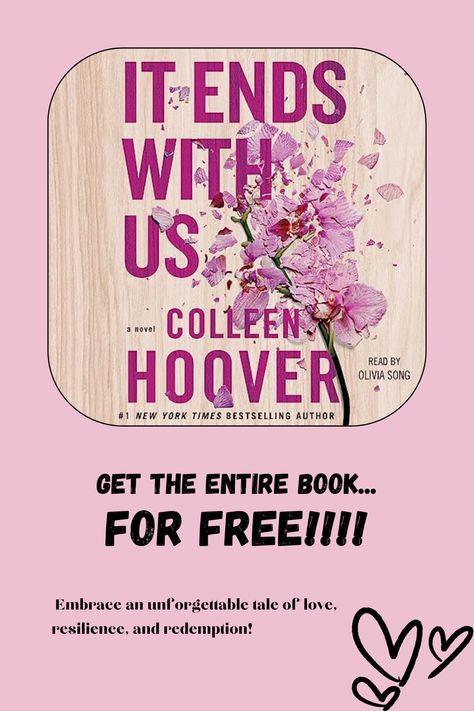 💔🌹 Brace for impact with 'It Ends With Us.' Colleen Hoover brings an unforgettable journey of love, strength, and tough choices. Discover Lily's story - Prepare to be moved. Get your copy today! 📚💕 Olivia Song, Moving To Boston, Colleen Hoover Books, Journey Of Love, Diary Entry, Breaking Free, Lily Bloom, It Ends With Us, S Diary