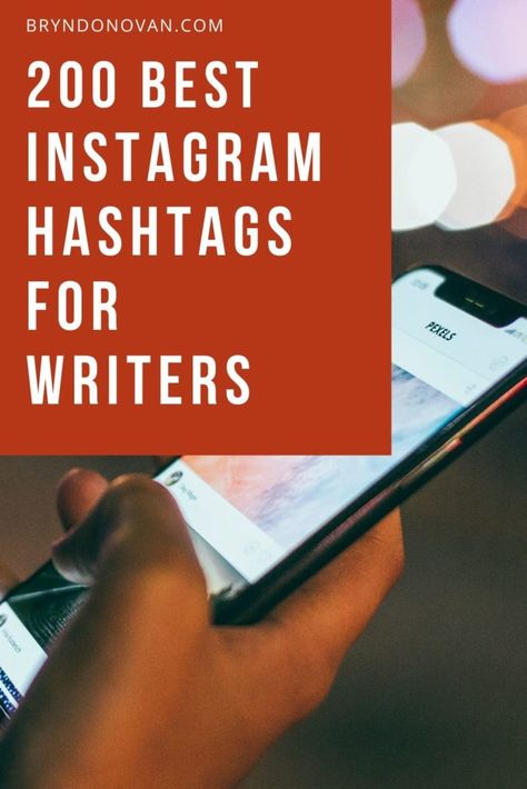 200 Best Instagram Hashtags for Writers – Bryn Donovan #best hastags for writers #2020 #writing hashtags #instagram hashtags for authors #poetry hashtags for Instagram #social media for writers #writing hashtags Best Instagram Hashtags, Hashtags For Instagram, Bookstagram Ideas, Writer Memes, Author Marketing, Author Platform, Better Instagram, Author Branding, Writing Groups