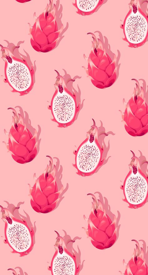 Buah Naga, Design Collage, Desain Quilling, Cute Summer Wallpapers, Fruit Wallpaper, Cute Fabric, Simple Iphone Wallpaper, Collage Kit, Preppy Wallpaper