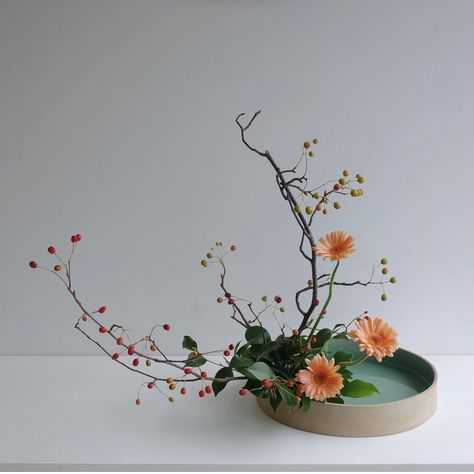 Art Floral Japonais, Arreglos Ikebana, Ikebana Sogetsu, Modern Floral Arrangements, Sogetsu Ikebana, Ikebana Arrangements, Ikebana Flower Arrangement, Ikebana Vases, Flower Arrangements Simple