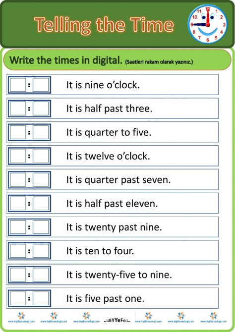 Worksheet On Time For Class 2, Time Worksheet For Class 4, Time Worksheets Grade 2, Telling The Time Worksheets For Kids, Telling The Time Worksheets, Time Worksheets Grade 3, Time Vocabulary, Live Worksheet, Pre K Math Worksheets