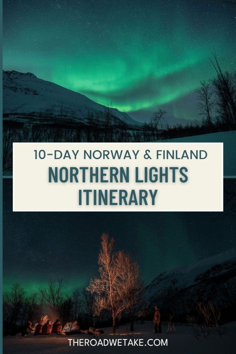 Northern Lights Trip Norway, Finland Itinerary Winter, Ranua Finland, Lapland Itinerary, Finland Itinerary, Finland Northern Lights, Norway Northern Lights, Northern Lights Finland, Finland Trip