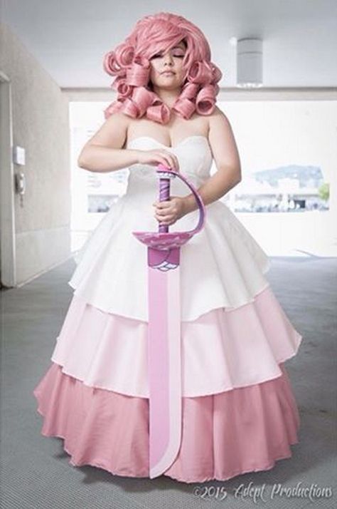 cgl/ - Cosplay & EGL Rose Quartz Steven Universe Cosplay, Rose Quartz Cosplay, Steven Universe Costume, Rose Quartz Steven, Rose Cosplay, Rose Quartz Steven Universe, Steven Universe Cosplay, Outfit References, Cosplay Inspo