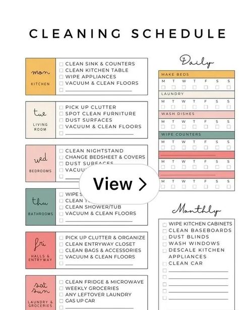 Lemon8 · Cleaning Schedule 🖤 · @Kody Abernathy Flylady Cleaning Schedule, Daily Cleaning Schedule, Bedroom Views, Clean Sink, Daily Cleaning, Washing Dishes, Cleaning Schedule, Open App, How To Clean Furniture