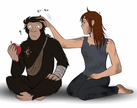 kingdom of the planet of the apes noa and mae art Planet Of The Apes Noa Mae, Noa Kingdom Of The Planet Of The Apes, Noa Planet Of The Apes, Caesar Planet Of The Apes Art, Planet Of The Apes Fanart, Kingdom Of The Planet Of The Apes, Planet Of The Apes Art, Planet Of Apes, Plant Of The Apes