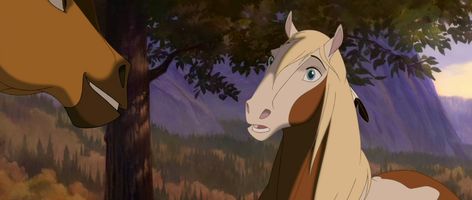 Spirit: Stallion of the Cimarron (2002) - Animation Screencaps.com Spirit Horse Movie, Spirit And Rain, Spirit The Horse, Non Disney Princesses, Horse Movies, Indian Village, Dreamworks Movies, Horse Figurine, Draft Horses