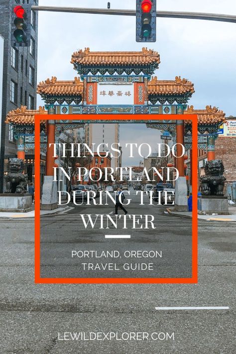 Portland Winter, Oregon Winter, Things To Do In Portland, Portland Travel, Winter Things, Winter Trip, Downtown Portland, Oregon Travel, Explore Travel