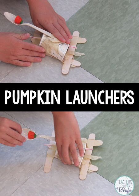 Pumpkin Launcher, Pumpkin Chunkin, Halloween Stem Challenge, Halloween Stem Activities, Tiny Pumpkins, Pumpkin Unit, Holiday Stem, Halloween Stem, Seed Dispersal