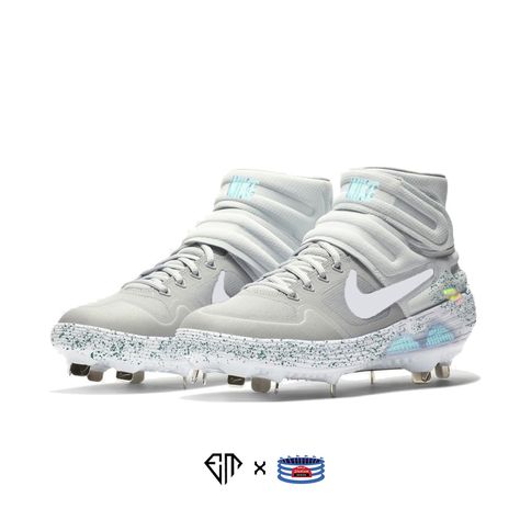 Custom Baseball Cleats, Custom Football Cleats, Baseball Numbers, Softball Cleats, Custom Kicks, Jordan Shoes Retro, Shoes Retro, Football Birthday, Baseball Cleats