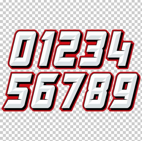 Nascar Font, Number Fonts Free, Jersey Font, Number Fonts, Font Graphic, Numbers Font, Auto Racing, Logo Fonts, Typography Letters