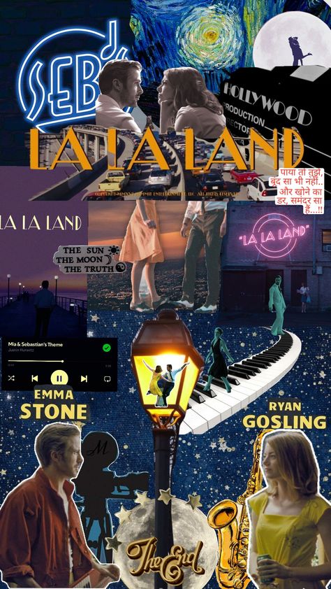 #lalaland #lalalandaesthetic #ryangosling #emmastone Lalaland Poster, La La Land Aesthetic, Lighthouse Cafe, Hoco 2024, Lala Land, Art Of Love, Prom Ideas, Phone Wallpaper Design, Cool Wallpapers Art