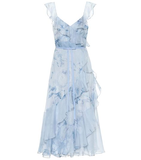 Marchesa Notte Dress, Floral Chiffon Dress, Chiffon Gown, Marchesa, Floral Chiffon, Print Chiffon, Mode Inspiration, Sheer Dress, Fancy Dresses