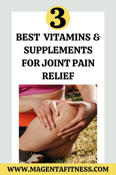 Joints are made up of several parts including bones, cartilage, and muscles. Bones and joints can get more fragile as we get older, so it is important to take good care of them. We reveal the best three vitamins and supplements that we have found may help with joint pain. #health #supplements #vitaminsandsupplements #vitamins #wellness #jointspainrelief Knee Pain Relief Remedies, Joints Pain Remedy, Pain Relief Remedies, Newborn Schedule, Chronic Pain Relief, Vitamins And Supplements, Knee Pain Relief, Joints Pain Relief, Healthy Joints