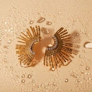 👉 Comment "Shop" order this item 👈 Burst Stud Earrings 👇 Add a touch of elegance to your ensemble with our Burst Stud Earrings! ✨ These exquisite earrings feature sparkling zircon stones set in durable stainless steel, plated with luxurious 18k gold for a timeless look. Perfect for adding a touch of glamour to any outfit, whether it's a casual day out or a special occasion. The classic stud design ensures versatility and effortless style. Don't miss out – elevate your accessories collection ... Stunning Earrings, Girls Jewelry, Gold Earrings Studs, Stone Settings, Hair Jewelry, Fashion Earrings, Gold Earrings, Women's Earrings, 1 Piece