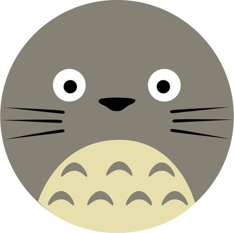 Totoro Totoro Stickers, Wallpaper Jam, Totoro Party, Green Png, Personajes Studio Ghibli, We Bare Bears Wallpapers, Clock Wallpaper, Studio Ghibli Art, Punch Needle Embroidery