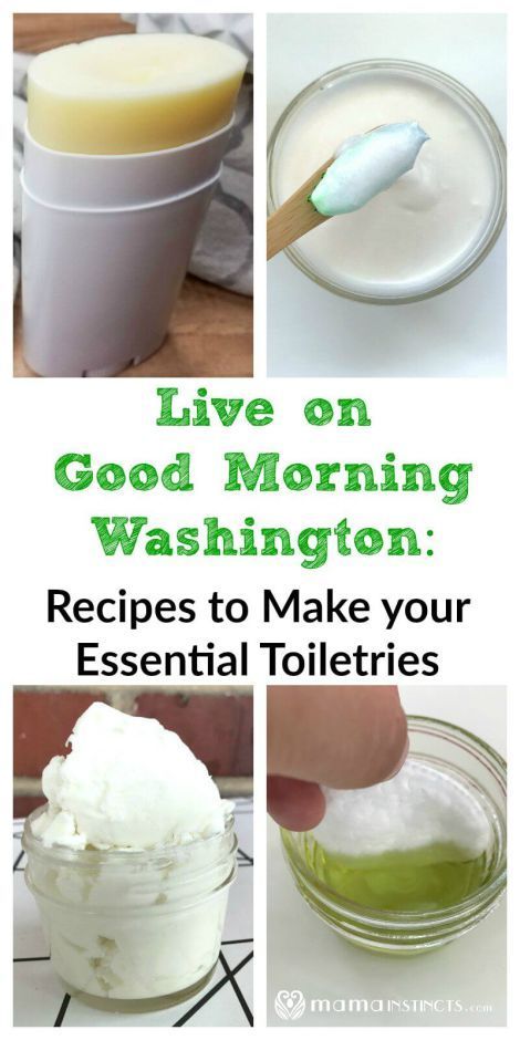 Want to learn how to make your own essential toiletries, like toothpaste, make-up remover, magnesium body butter and deodorant? Check out my latest segment on Good Morning Washington and get these DIY recipes. Easy Body Butter Recipes, Make Your Own Toothpaste, Magnesium Body Butter, Diy Body Butter Recipes, Thermal Cooking, Diy Toothpaste, Toothpaste Recipe, Best Body Butter, Homemade Body Butter