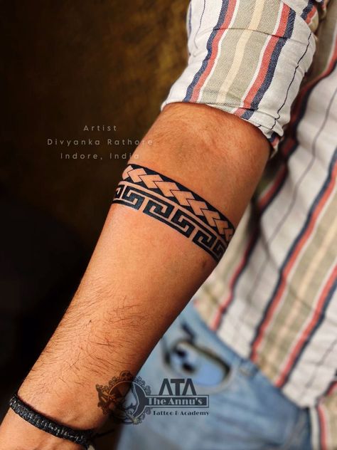 Arm Bracelet Tattoo Men, Men Band Tattoo, Arm Band Tattoo Men, Tattoo Bands For Men, Armband Tattoo Men, Band Tattoo Designs For Men, Hand Band Tattoo, Bracelet Tattoo For Man, Africa Artwork