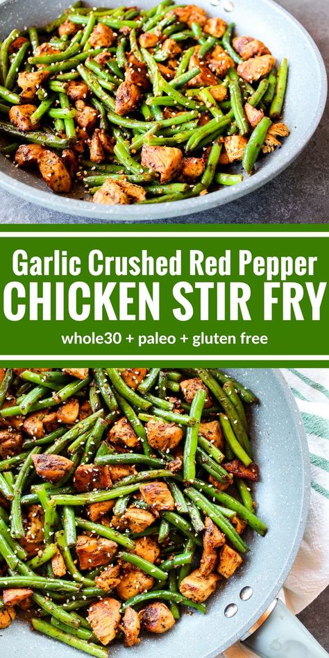 Pepper Chicken Stir Fry, Red Pepper Chicken, Vegan Detox, Clean Meal Prep, Diet Detox, Clean Eating Recipes For Dinner, Clean Eating For Beginners, Diner Recept, Pepper Chicken