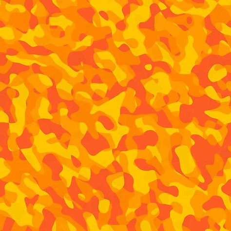 Orange and Yellow Camouflage Camo Pattern Yellow Camouflage, Yellow Camo, Photo Class, Orange Camo, Camo Patterns, Orange And Yellow, Unique Image, Nature Images, Love Images