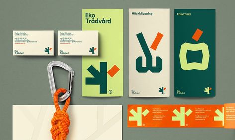 Branding and Visual Identity for Eko Trädvård Eco Brand, Minimal Logo Design, Visual Identity Design, Information Architecture, Tree Care, Ux Web Design, Design Program, Minimal Logo, Brand Guidelines