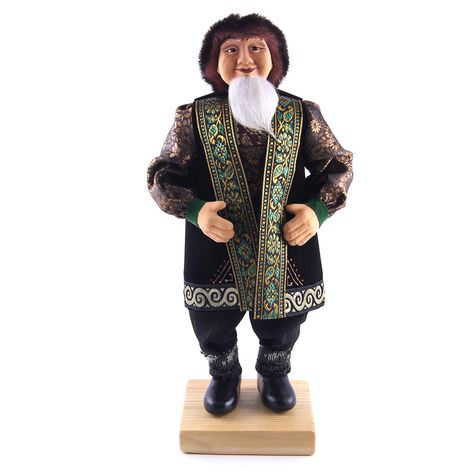 Bashkir traditional dressed doll «Babai»  Bashkir cultural souvenir  Handmade Material: cloth, ceramics, wood Sunni Muslim, Traditional Dresses, Doll Dress, Puppets, Confidence, Dolls, Ceramics, Wood, Best Deals