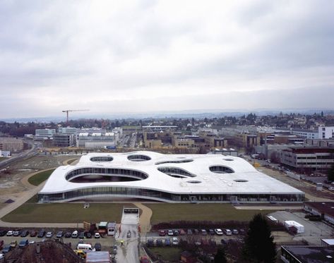 Rolex Learning Center | SANAA   #Ceiling #SANAA #sanaaarchitects Sanna Architecture, Saana Architects, Rolex Learning Center, Museum Architect, Tokyo Architecture, Ryue Nishizawa, Library Architecture, Pritzker Prize, Youth Center