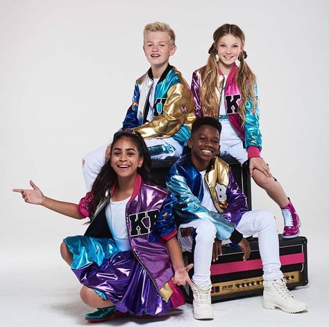 Kidz Bop UK  Wearing: Custom Laney Clothing, Irregular Choice metallic boots and Timberlands   www.alegremedia.co.uk #alegremedia Kidz Bop Outfit, Kids Bop, Kids Bob, 00s Nostalgia, Dancer Photography, Kidz Bop, Black Tutu, Small Fry, Metallic Boots