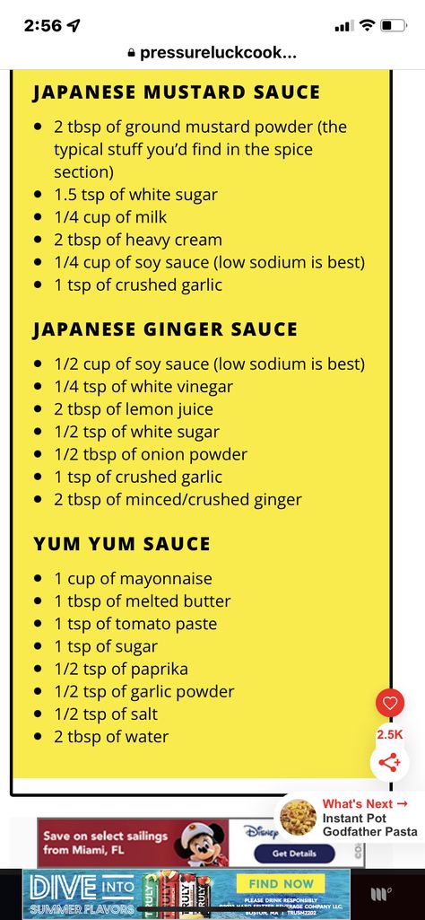 Sushi Ginger Recipe, Sushi Sauce Recipes, Japanese Ginger Sauce, Japanese Sauce, Homemade Sauce Recipes, Yum Yum Sauce, Chinese Cooking Recipes, Salad Dressing Recipes Homemade, Asian Sauce