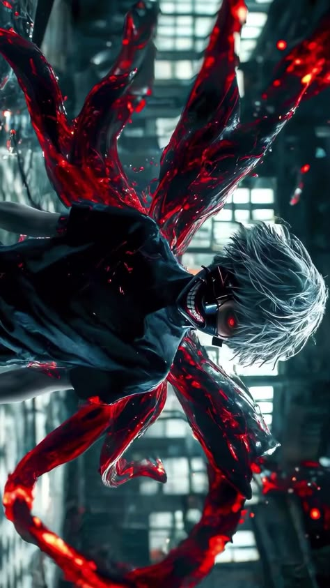 【KANEKI】 ⁀➷ Wallpaper ✪ Animated Wallpaper For Pc, Photo Animation, Aesthetic Anime Wallpaper, Ninja Samurai, Tokyo Ghoul Wallpapers, Samurai Ninja, Ken Tokyo Ghoul, Crazy Wallpaper, Tokyo Ghoul Kaneki