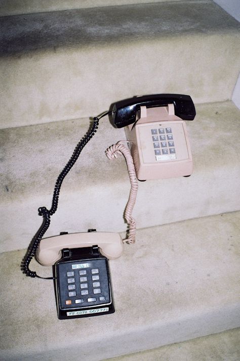 Old School Phone, Retro Phone, Old Phone, Photo Vintage, Contemporary Photography, Foto Inspiration, On The Ground, No. 2, Photography Inspiration