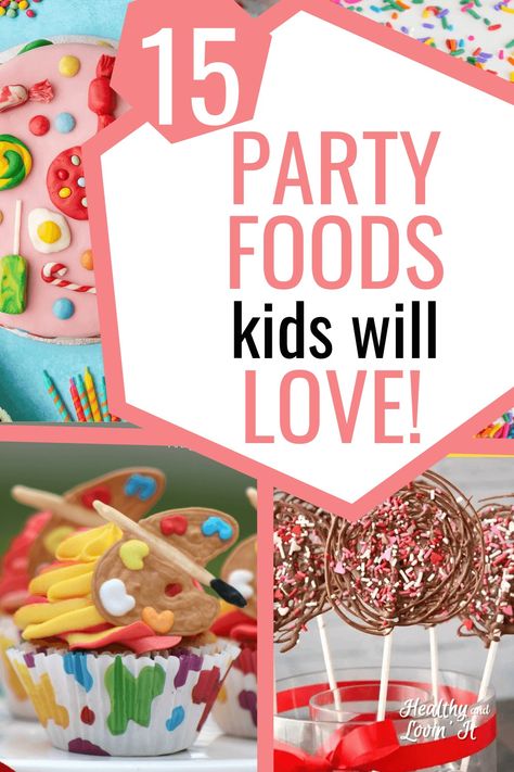 These birthday party food ideas for kids are so fun!! There are so many easy cheap ideas here! These simple desserts and snacks will be a hit at your next party. Some of these are finger foods and some are more decadent like an ice cream cake. Lots of these DIY party foods use sprinkles which are always a hit with kids! Diy Party Treats, Party Food Ideas For Kids, Easy Birthday Desserts, Diy Birthday Party Favors, Easy Kids Party, Birthday Party Food Ideas, Cheap Birthday Party, Diy Party Food, Food Ideas For Kids