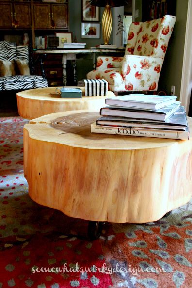 diy tables large tree slices wood, diy, home decor, repurposing upcycling, rustic furniture, woodworking projects Tree Stump Furniture, Tree Stump Coffee Table, Stump Coffee Table, Tree Stump Table, Stump Table, Woodworking Projects Furniture, Log Home Decorating, Diy Dining Table, Tree Slices