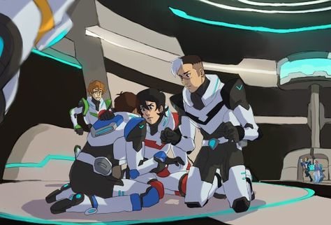 From the fic "What a healing pod can't repair" Voltron Characters, Voltron Lance, Voltron Force, Klance Fanart, Lance Mcclain, Honey Ginger, Voltron Funny, Klance Comics, Voltron Comics