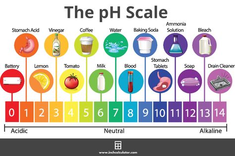 pH Calculator - Inch Calculator Esthetics Instructor, Scale Illustration, Ph Scale, Chemistry Posters, Esthetician Quotes, Balance Ph, Acid Base Balance, Chemistry Education, Chemistry Worksheets