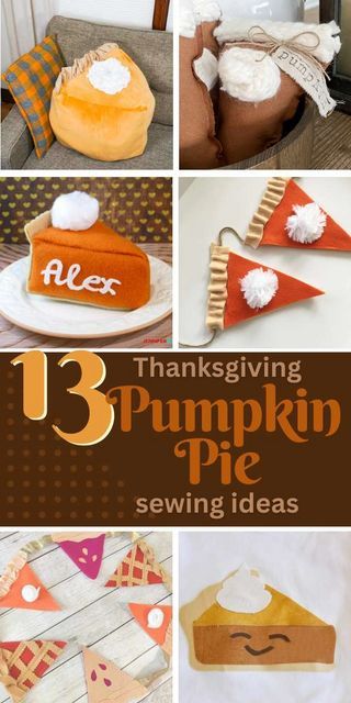 13 Thanksgiving Pumpkin Pie Sewing Ideas Easy Holiday Pies, Thanksgiving Sewing, Candle Making Tutorial, Thanksgiving Garland, Thanksgiving Pumpkin Pie, Frugal Wedding, Thanksgiving Projects, Making Candles Diy, Holiday Pies