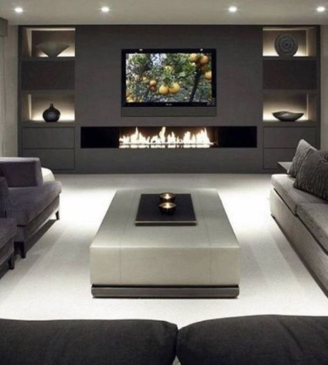 Living Room Tv Wall Ideas, Room Tv Wall Ideas, Tv Accent Wall, Luxury Living Room Inspiration, Tv Wall Ideas, Fancy Living Rooms, Feature Wall Living Room, Wall Inspiration, Living Room Decor Fireplace