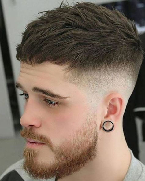 Caesar Haircut, Best Fade Haircuts, Short Fade Haircut, Drop Fade Haircut, Drop Fade, Low Fade Haircut, Crop Haircut, Gents Hair Style, Mens Hairstyles Medium