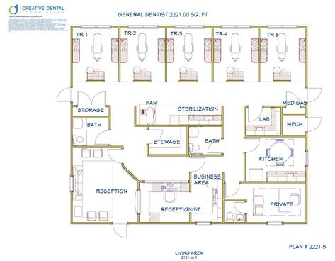 Bloxburg Dentist Ideas, Dentist Bloxburg, Dental Office Floor Plan, Dentist Ideas, Office Floor Plan, Dental Offices, Cabinet Medical, Apartment Floor Plan, Office Layout