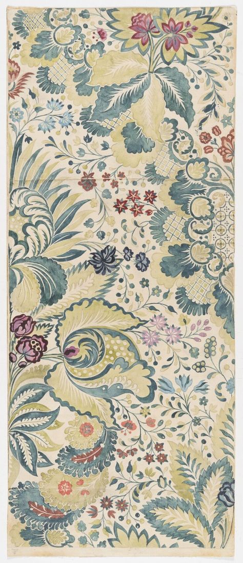 Design for a Woven Silk | Garthwaite, Anna Maria | V&A Explore The Collections Anna Maria Garthwaite, Mexico Art, Bethnal Green, National Art, Victoria And Albert, Victoria And Albert Museum, Reupholster, Botanical Illustration, Surface Pattern