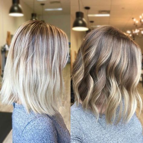 Reverse Balayage, Underlights Hair, Blond Balayage, Luxy Hair, Dyed Blonde Hair, Blonde Curly Hair, Balayage Hair Blonde, Short Hair Balayage, Blonde Balayage