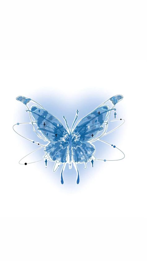 Wallpaper rah Cute Blue Wallpaper, Butterfly Photos, Aura Colors, Aesthetic Desktop Wallpaper, Blue Wallpaper, Purple Wallpaper, Blue Art, Ipad Wallpaper, Wallpaper Iphone Cute