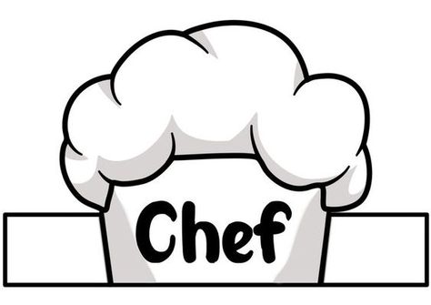 Chef Hat Template Free Printable, Chef Crafts For Toddlers, Chef Activities For Kids, Chef Preschool Activities, Little Chef Activities For Kids, Chef Activities For Preschool, Chef Hat Craft, Community Helpers Preschool Activities, Chef Hats For Kids