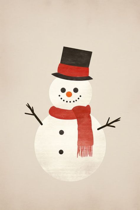 Snowman snowman winter anthropomorphic. AI generated Image by rawpixel. | free image by rawpixel.com / Manee Rawpixel Snowmen Illustration, Snow Man Illustration, Christmas Snowman Drawing, Christmas Snowman Illustration, Anthropomorphic Ideas, Snowman Drawing, Snowman Illustration, Cartoon Snowman, Paper Cartoon