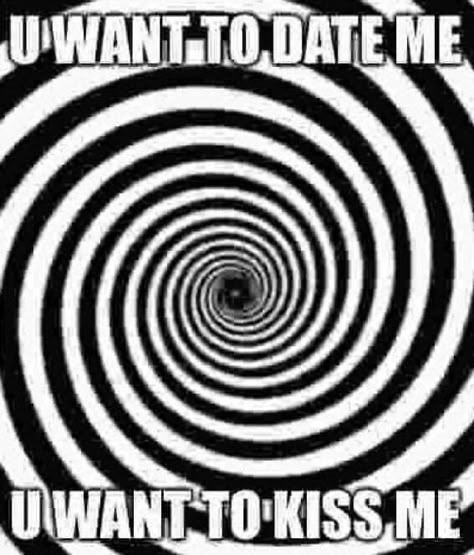 Hypnotize Yourself, Pushing Daisies, Image Memes, Silly Images, Aesthetic Pastel Wallpaper, Fb Memes, Silly Me, Kiss Me, Reaction Pictures